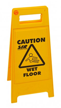 Wet Floor sign